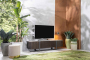 Mueble TV oro-ébano 40 cm x 180 cm Alt. 45 cm