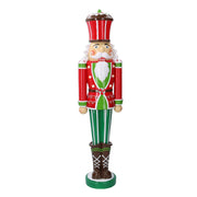 Soldado resina con led rojo cm18x13h69