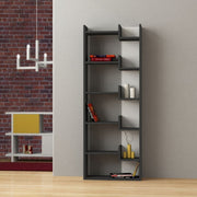 Oppa librería blanco antracita 60x162