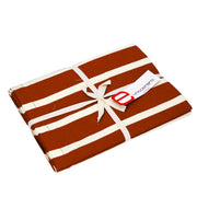 Mantel burdeos rayas pop cm140x180