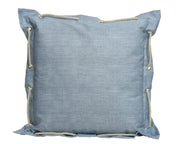 Cojín de cuerda de poliéster en el borde 2 colores surtidos para exterior