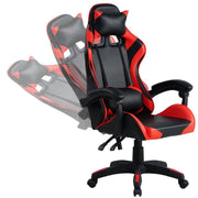 Silla gaming negra roja Mek